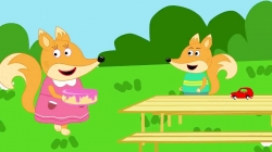 انیمیشن خانواده روباه مهربان قسمت 1